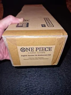 1st Anniversary Set One Piece English Version SEALED Bandai 2024 - Image 1