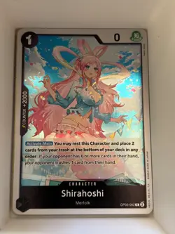 OP05-082 Shirahoshi English R One Piece TCG Card Game - Image 1