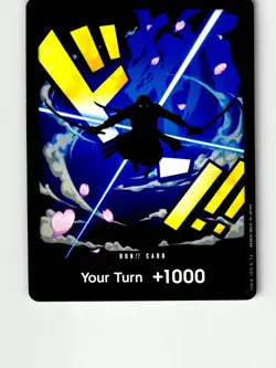 DON!! Card (Zoro) DON!! Premium Booster -The Best- One Piece Lightly Played - Image 1