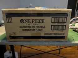 One Piece Card Game OP-13 Carrying On His Will Booster Box Case SEALED English - Image 5
