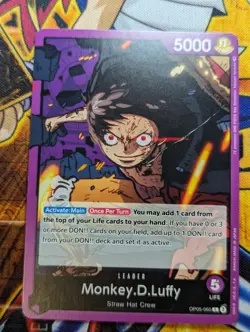 Monkey D. Luffy OP05-060 L - ONE PIECE Card Game - Image 1