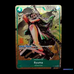 Ryuma P-072 Promo ( Hanko Stamp ) Best Selection Vol.3 One Piece Card Game ENG - Image 1