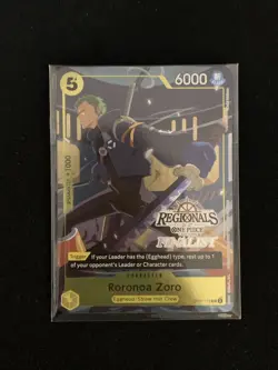One Piece TCG Regional Finalist Set CS 26-27 Zoro/Hack/Mihawk/Pudding SEALED NM - Image 1