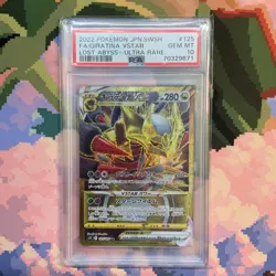 2022 Pokemon Giratina VSTAR Japanese Ultra Rare #125 PSA 10 - Image 1