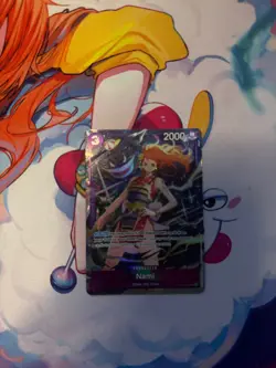 One Piece TCG Nami OP09-070 Promo (Gengar Nami AKA Zeus) - Image 1