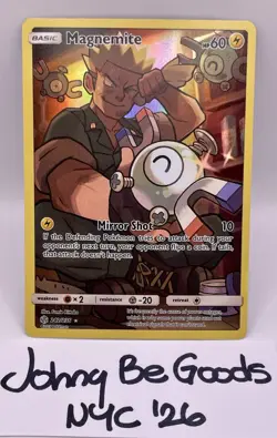 Pokemon TCG Magnemite 242/236 Cosmic Eclipse Secret Rare Character Card NM - Image 1