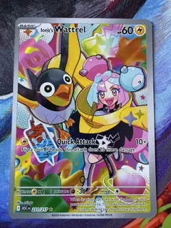 Iono’s Wattrel - 231/217 - Ascended Heroes - Illustration Rare - Pokemon Card - Image 1