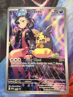 Marnie’s Morpeko - SVP 206 - Black Star Promo - Illustration Rare - Pokemon Card - Image 2