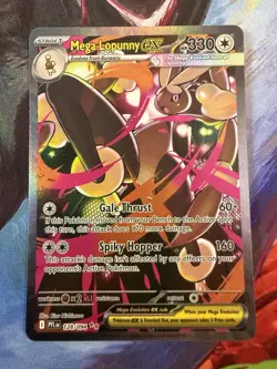 Mega Lopunny EX - 128/094 - Phantasmal Flames - SIR - Pokemon Card - Image 1