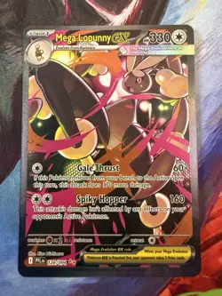 Mega Lopunny EX - 128/094 - Phantasmal Flames - SIR - Pokemon Card - Image 2