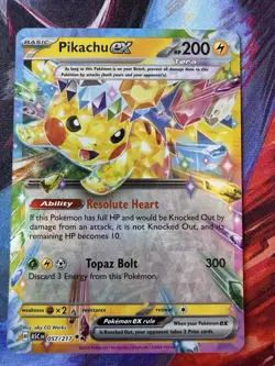Pikachu EX - 057/217 - Ascended Heroes - Ultra Rare - Pokemon Card - Image 1