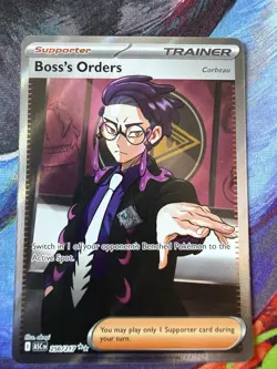 Boss’s Orders - 256/217 - Ascended Heroes - Full Art - Pokemon Card - Image 1