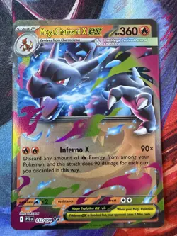 Mega Charizard X EX - 013/094 - Phantasmal Flames - Ultra Rare - Pokemon Card - Image 1