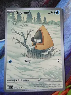 Snorunt - 227/217 - Ascended Heroes - Illustration Rare - Pokemon Card - Image 1