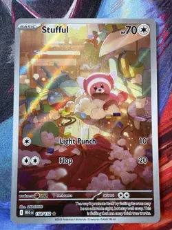 Stufful - 154/132 - Mega Evolution - Illustration Rare - Pokemon Card - Image 1
