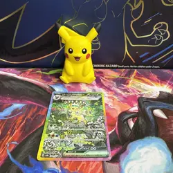 Leafeon ex SAR 200/187 Terastal Festival sv8a Pokemon Card Japanese NM - Image 1