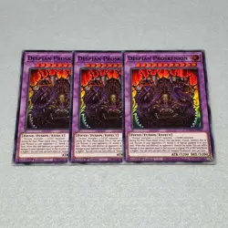 Yugioh Despian Proskenion DAMA 1st Ed Super Rare 3 Card Playset NM - Image 1
