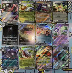 Pokemon Card Lot Paldean Fates PAF EX, V, IR, Promo & Others (12) S&V Mixed Holo - Image 1