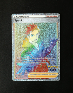 Pokemon Card TCG - Spark 085/078 - Pokemon GO - Rainbow Secret Rare - NM ⭐ - Image 1