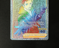 Pokemon Card TCG - Spark 085/078 - Pokemon GO - Rainbow Secret Rare - NM ⭐ - Image 3