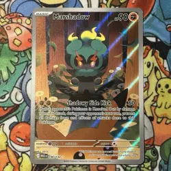 Pokemon TCG Marshadow 146/132 Mega Evolution Illustration Rare NM Near Mint Card - Image 1