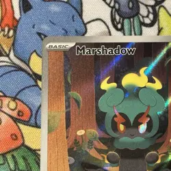 Pokemon TCG Marshadow 146/132 Mega Evolution Illustration Rare NM Near Mint Card - Image 3