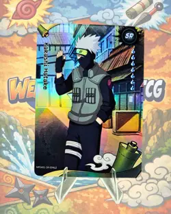 Kakashi Hatake NRSA01-SR-004L2 English Naruto Kayou Card - Image 1