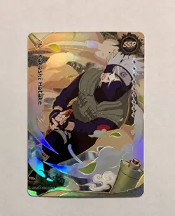 Kakashi Hatake SSR FOIL NRSA01-SSR-017L3 Naruto Kayou Card HEAVEN SCROLL - Image 1