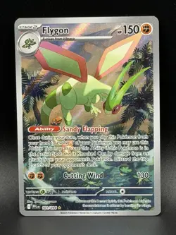 Pokemon Flygon Illustration Rare Holo 101/094 Me02 Phantasmal Flames 150 HP - Image 1