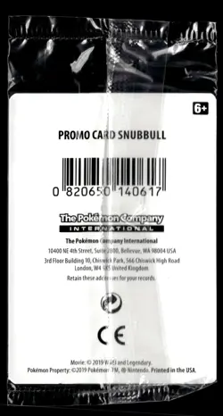 Snubbull SM200 SM Black Star Promos Promo Pokemon - Image 2