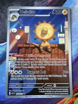 Heliolisk - 229/217 - Ascended Heroes - Illustration Rare - Pokemon Card - Image 1