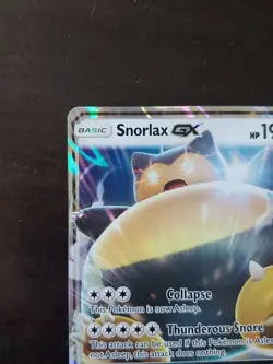 Pokemon Snorlax GX SM05 Promo SM Black Star Promo - Image 3