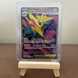 Mega Manectric ex full art 158/132 Pokemon TCG Mega Evolution Secret Rare - Image 1