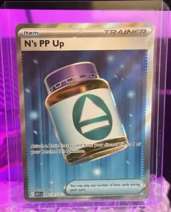 N's PP Up 262/217 Ultra Rare ME: Ascended Heroes Pokemon TCG English - Image 1