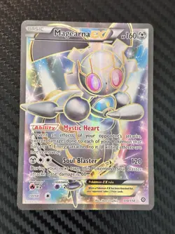 Pokemon Magearna EX Full Art Ultra Rare Holo 160 HP XY Steam Siege 110/114 - Image 1