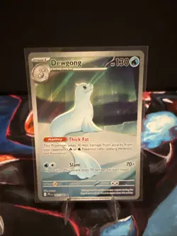Pokemon Dewgong 097/094 NM Illustration Rare Phantasmal Flames - Image 1
