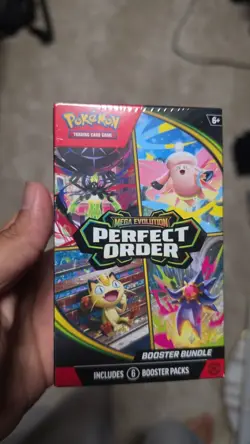 Pokemon Mega Evolution Perfect Order Booster Bundle Box Pokemon TCG - Image 1