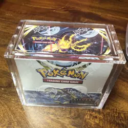 Pokemon TCG sliver Tempest Booster Box W/ Acrylic case - Image 2
