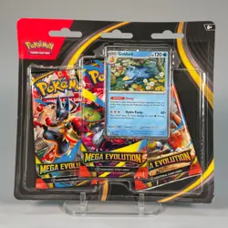 NEW SEALED SET OF 2 POKEMON TCG MEGA EVOLUTION PSYDUCK & GOLDUCK 3 PK BLISTERS - Image 3