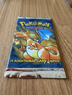 Pokemon 4th Print 1999-2000 Base Set Booster Pack - Charizard - Image 2