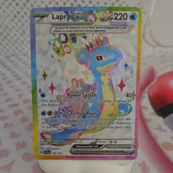 Pokemon TCG - Lapras ex 158/142 - Stellar Crown - Image 1