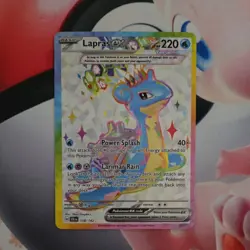 Pokemon TCG - Lapras ex 158/142 - Stellar Crown - Image 3