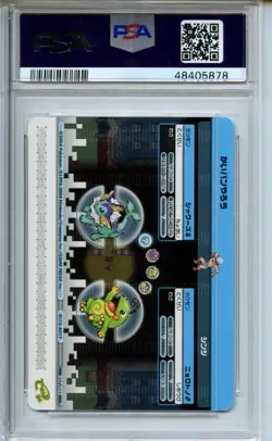 2004 Pokemon E-Battle Firered & Leafgreen A017 Swimmer Braden Blastoise PSA 10 - Image 2