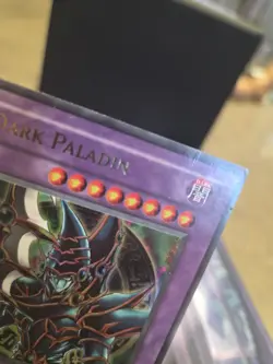 Yu-Gi-Oh! TCG Dark Paladin Magician's Force MFC-105 1st Ed Ultra Rare Damaged - Image 3