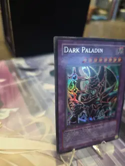 Yu-Gi-Oh! TCG Dark Paladin Magician's Force MFC-105 1st Ed Ultra Rare Damaged - Image 4
