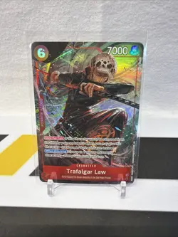 One Piece TCG | Trafalgar Law PRB02-002 Alternate Art One Piece the Best Vol. 2 - Image 1
