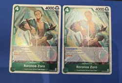One Piece Roronoa Zoro PRB02-006 English X 2 - Image 1