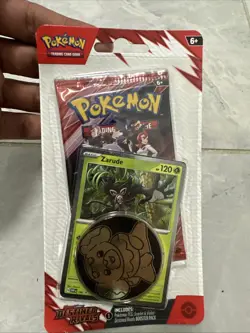 Pokemon Destined Rivals Single Pack Blister [Zarude] Sealed - Image 1