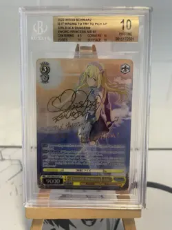 Weiss Schwarz English Sword Princess Ais SP BGS 10 Rare Card To Find - Image 1