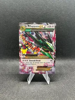 M Rayquaza EX 76/108 Holo Celebrations: Classic Collection Pokemon Card 2021 - Image 1
